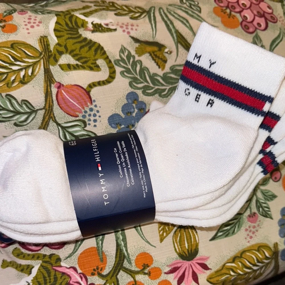 Tommy Hilfiger Men's‎ Cushion Quarter Cut Socks